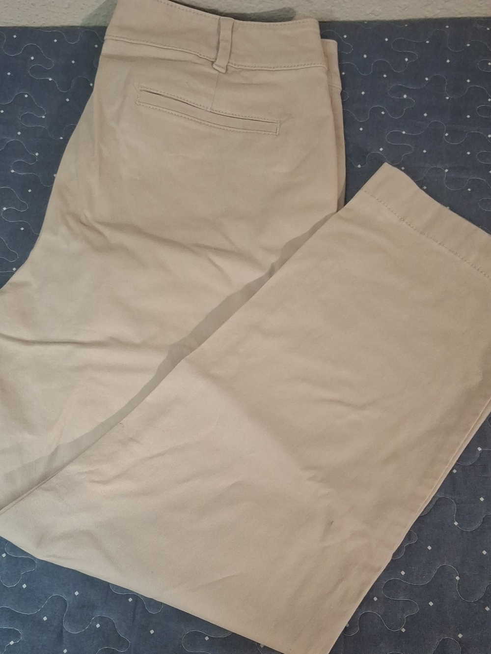 Loft Outlet Khaki Cropped Pants size 6